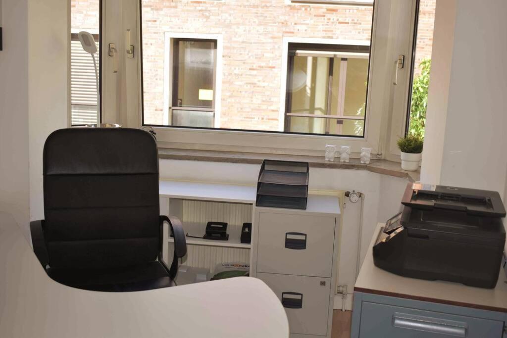 Leben An Der Ems. Appartement Rheine Buitenkant foto